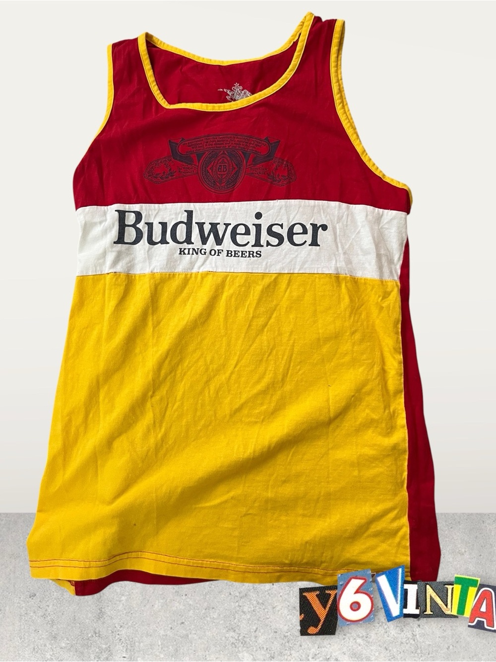 Medium Budweiser “King of Beers” Tank Top